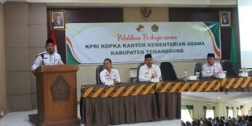 Kepala Kemenag Kab. Temanggung Buka Kegiatan Pelatihan Perkoperasian