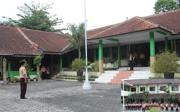 Kepala Kankemenag Lepas Kontingen Kabupaten Temanggung Jambore MTs Tingkat Provinsi Jawa Tengah Tahun 2024