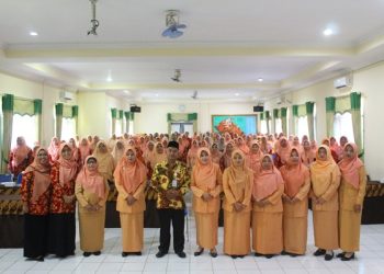 DWP Kementerian Agama Kab. Temanggung Selenggarakan Lomba Yel-Yel