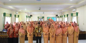 DWP Kementerian Agama Kab. Temanggung Selenggarakan Lomba Yel-Yel
