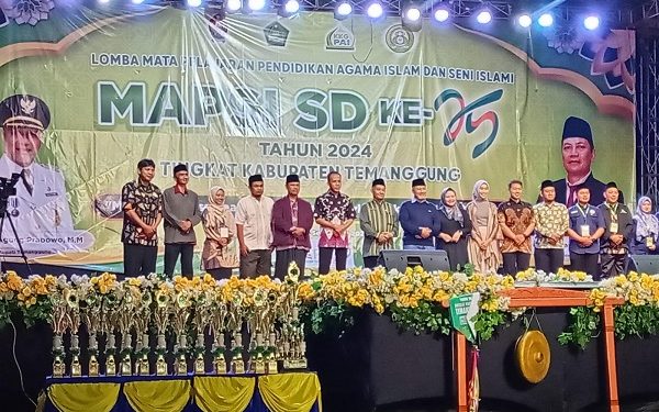 Kakankemenag Kab. Temanggung Hadiri Pembukaan Lomba MAPSI SD Tingkat Kabupaten Tahun 2024