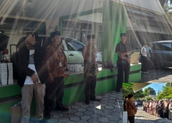 Kasubbag TU Kemenag Kab. Temanggung Lepas Peserta Porsadin