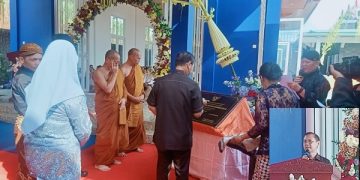 Peresmian Purna Pugar Vihara Akalika Dhamma Raja