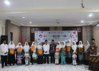 Kemenag Kab. Temanggung Gandeng Baznas Laksanakan Tasharuf Program Gerakan Masif Bina RA Sehat Bergizi Selalu (Gembira Hatiku)