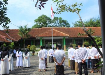 Kemenag Kab. Temanggung Gelar Apel  Peringati Hari Santri Th. 2024