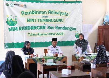 Tim Adiwiyata MIN 1 Temanggung Lakukan Kunjungan Ke Madrasah Binaan