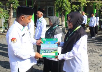 Apel Pagi, Penyerahan SK Pensiun dan SK Kenaikan Pangkat di Lingkungan Kemenag Kab. Temanggung