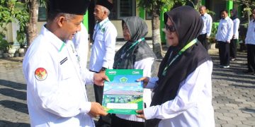 Apel Pagi, Penyerahan SK Pensiun dan SK Kenaikan Pangkat di Lingkungan Kemenag Kab. Temanggung