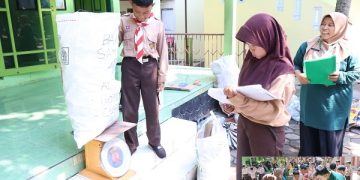 Lounching Bank Sampah Kelas MIN 1 Temanggung