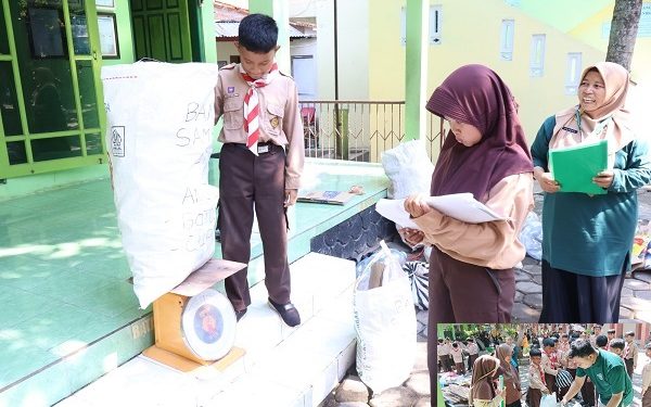 Lounching Bank Sampah Kelas MIN 1 Temanggung