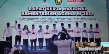 Kakankemenag Temanggung Beserta Jajarannya Ikuti Penutupan Rakernas RI