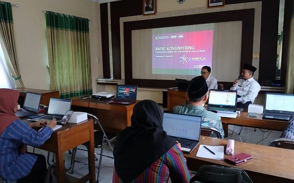 Konsinyering Penyelesaian E-Kinerja GPAI DPK Kemenag Di Sekolah Umum