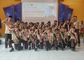 Pelantikan Pramuka Garuda MIN 1 Temanggung