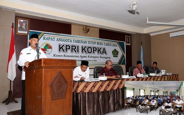 KPRI KOPKA Gelar Rapat Anggota Tahunan  Tutup Buku Tahun 2024