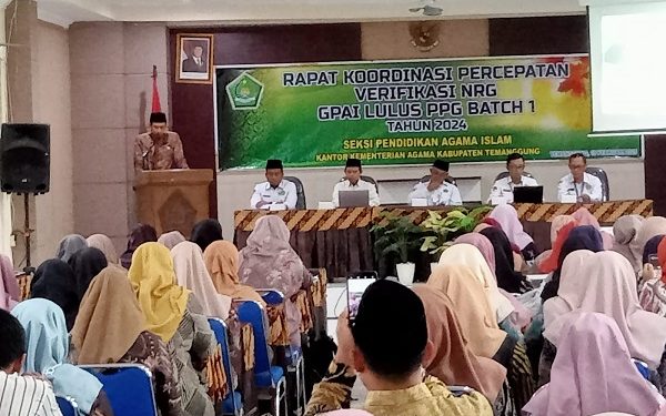 Percepatan Verifikasi NRG Bagi GPAI Lulus PPG Batch 1 Tahun 2024