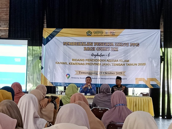 Pembekalan Guru Agama Islam Lulus PPG