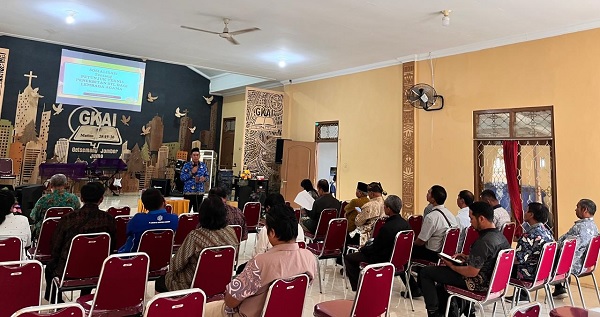 Tingkatkan Tertib Administrasi Gereja, Penyuluh Agama Kristen Gelar Sosialisasi SK Dirjen No. 535 Tahun 2025 di GKAI Getsemane