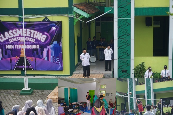 MAN Temanggung Gelar Kegiatan Donor Darah dan Classmeeting Semester Gasal 2025
