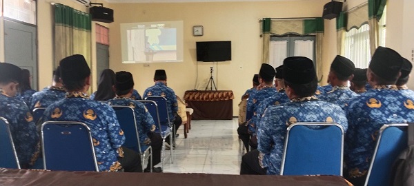 Kementerian Agama Kabupaten Temanggung Mengikuti Pelantikan PPPK Tahap II Formasi Tahun 2024