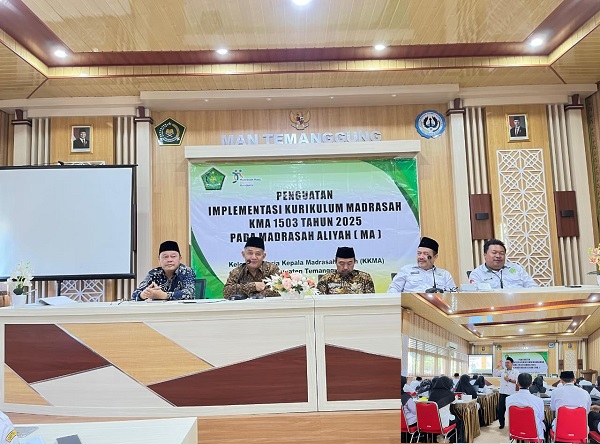 KKM MA Gelar Penguatan Implementasi Kurikulum Madrasah