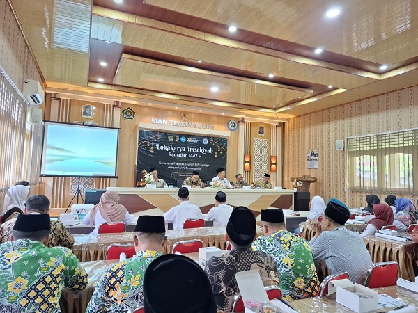 MAN Temanggung Gelar Lokakarya Imsakiyah Ramadan 1447 H