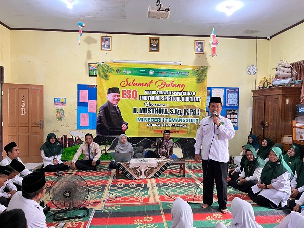 Bekali Kecerdasan Emosi dan Spiritual, MIN 1 Temanggung Gelar ESQ untuk Kelas 6