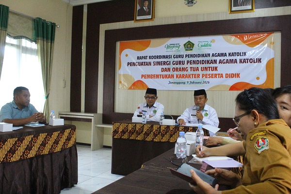 Rapat Koordinasi Guru Pendidikan Agama Katolik di Lingkungan Kankemenag Kab. Temanggung