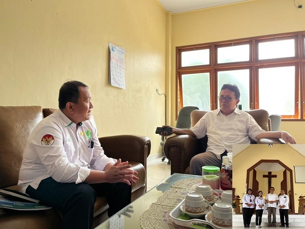 Sinkronisasi Data Umat, Penyelenggara Katolik Kemenag Temanggung Kunjungi Paroki St. Isidorus Sukorejo