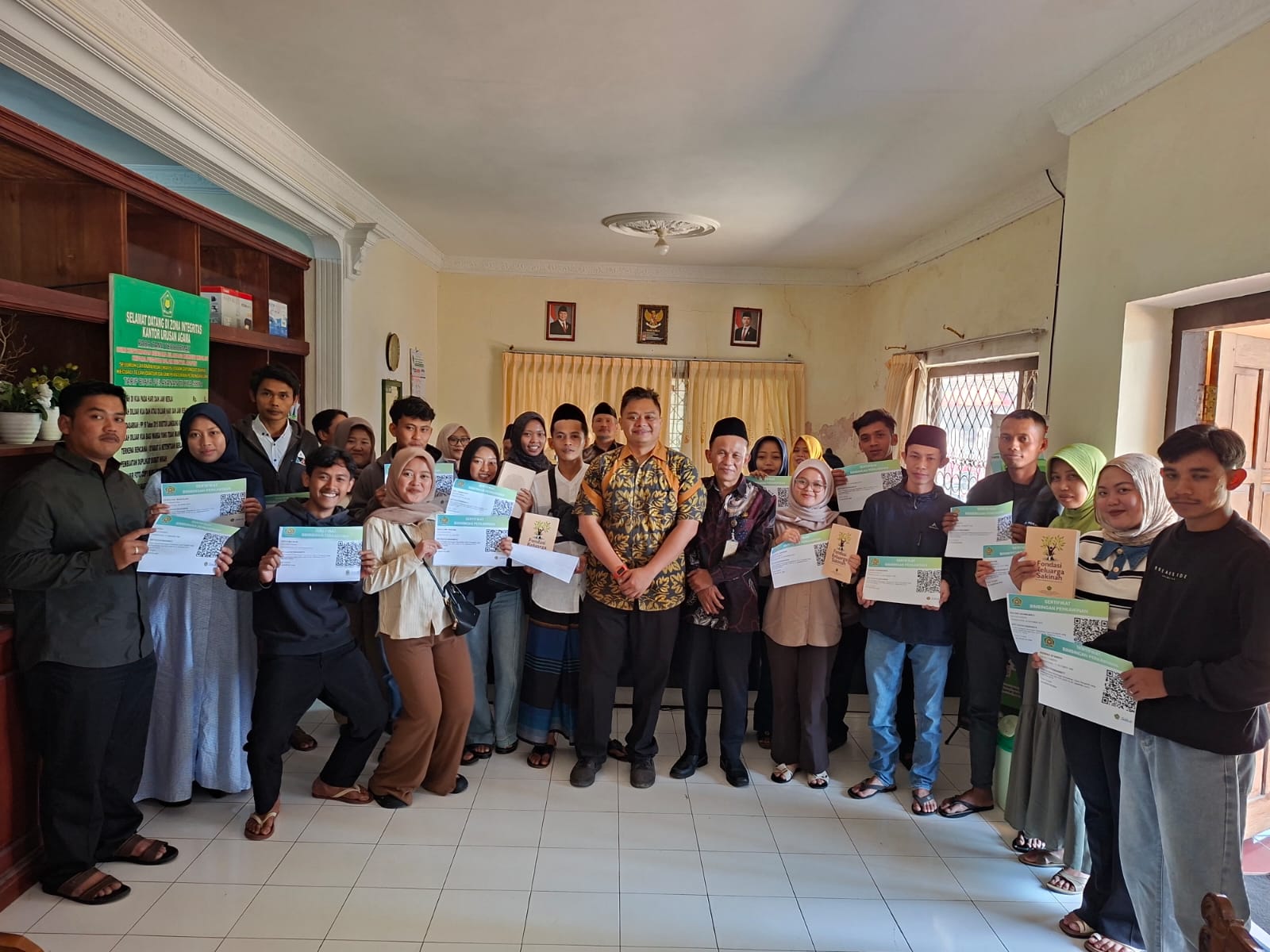 KUA Jumo Gelar Bimbingan Perkawinan, 16 Pasangan Calon Pengantin Ikuti Bimwin