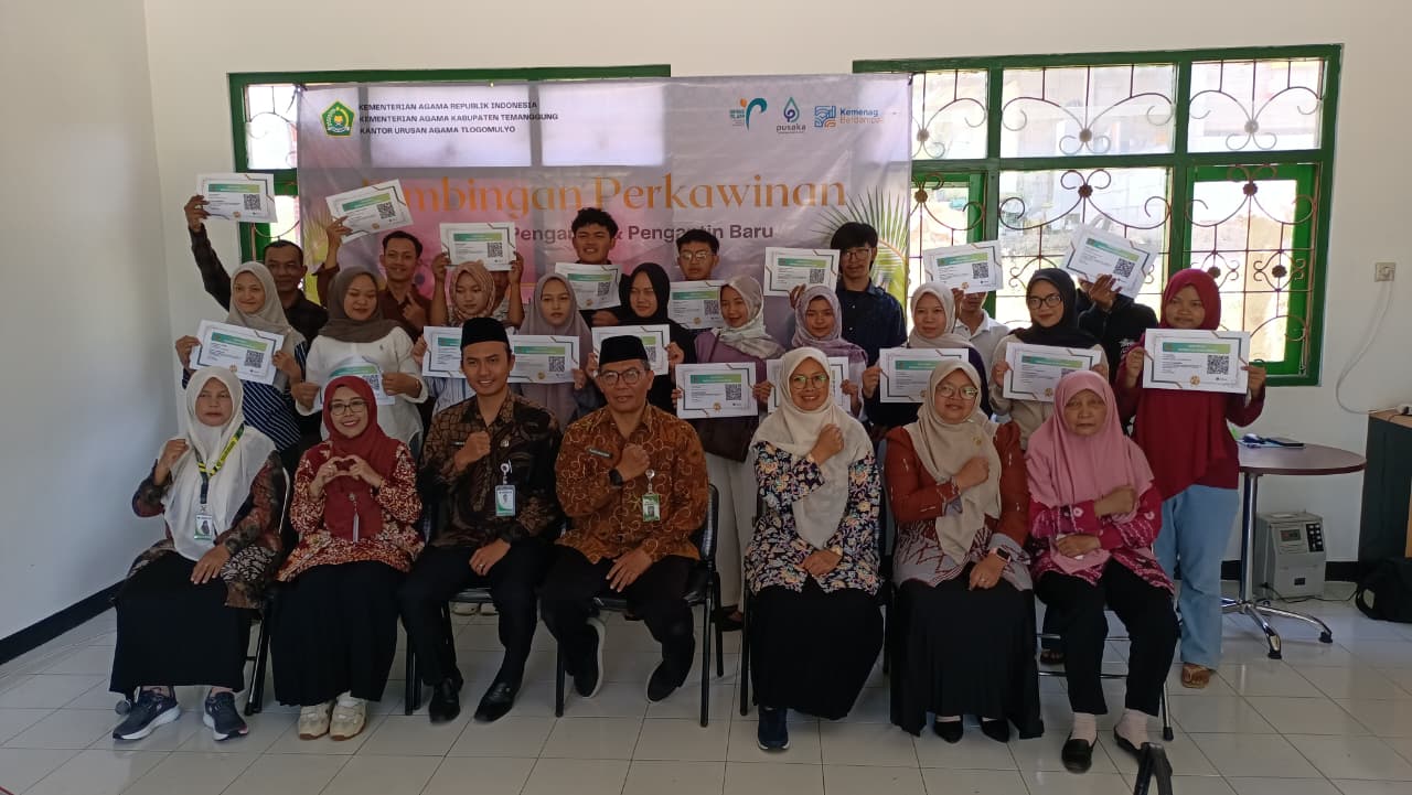 KUA Tlogomulyo Gelar Bimbingan Perkawinan, Perkuat Bekal Calon Pengantin Membangun Keluarga Harmonis