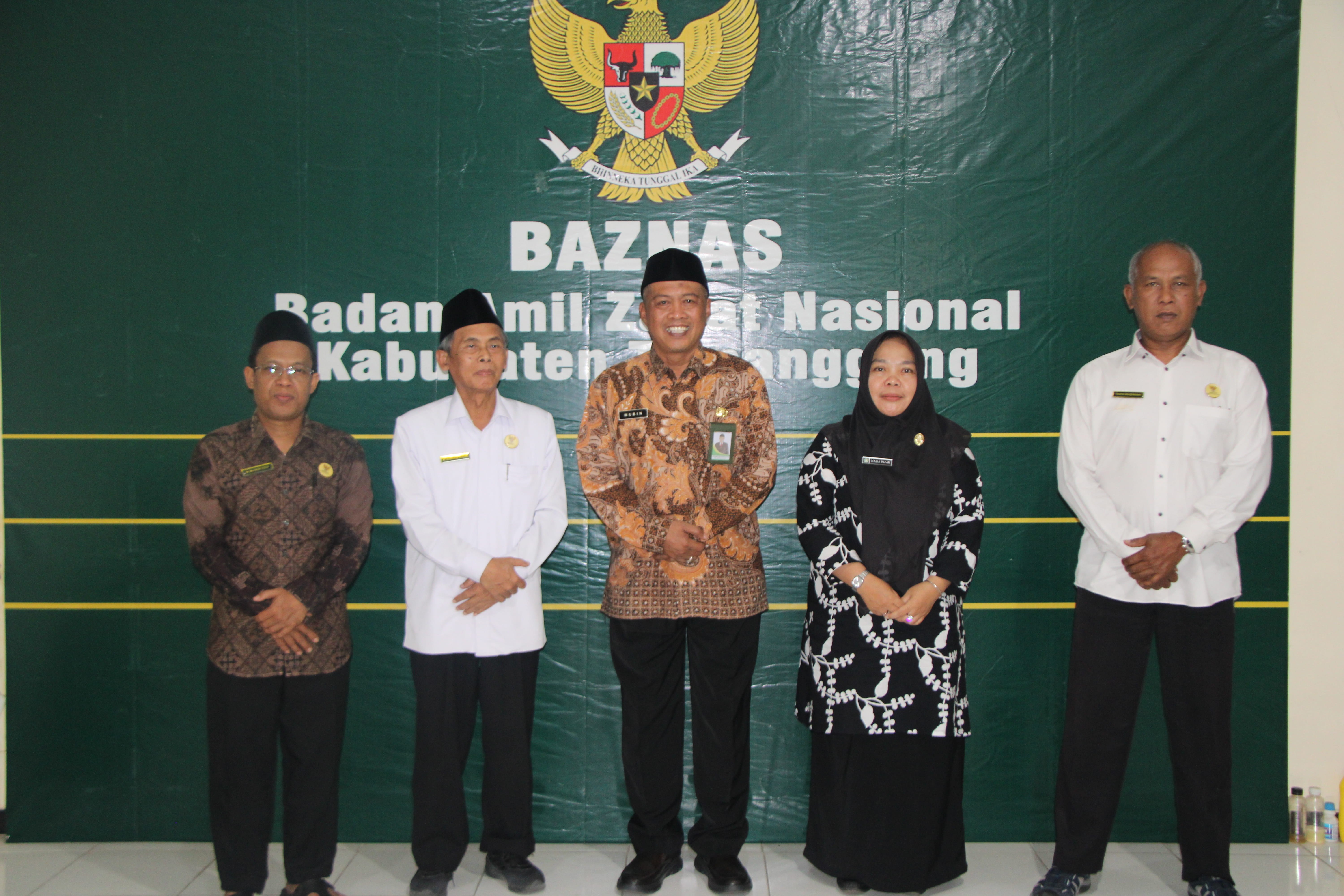 Perkuat Sinergi Pengelolaan Zakat, Kakankemenag Temanggung Berikan Pembinaan dan Pengawasan kepada BAZNAS