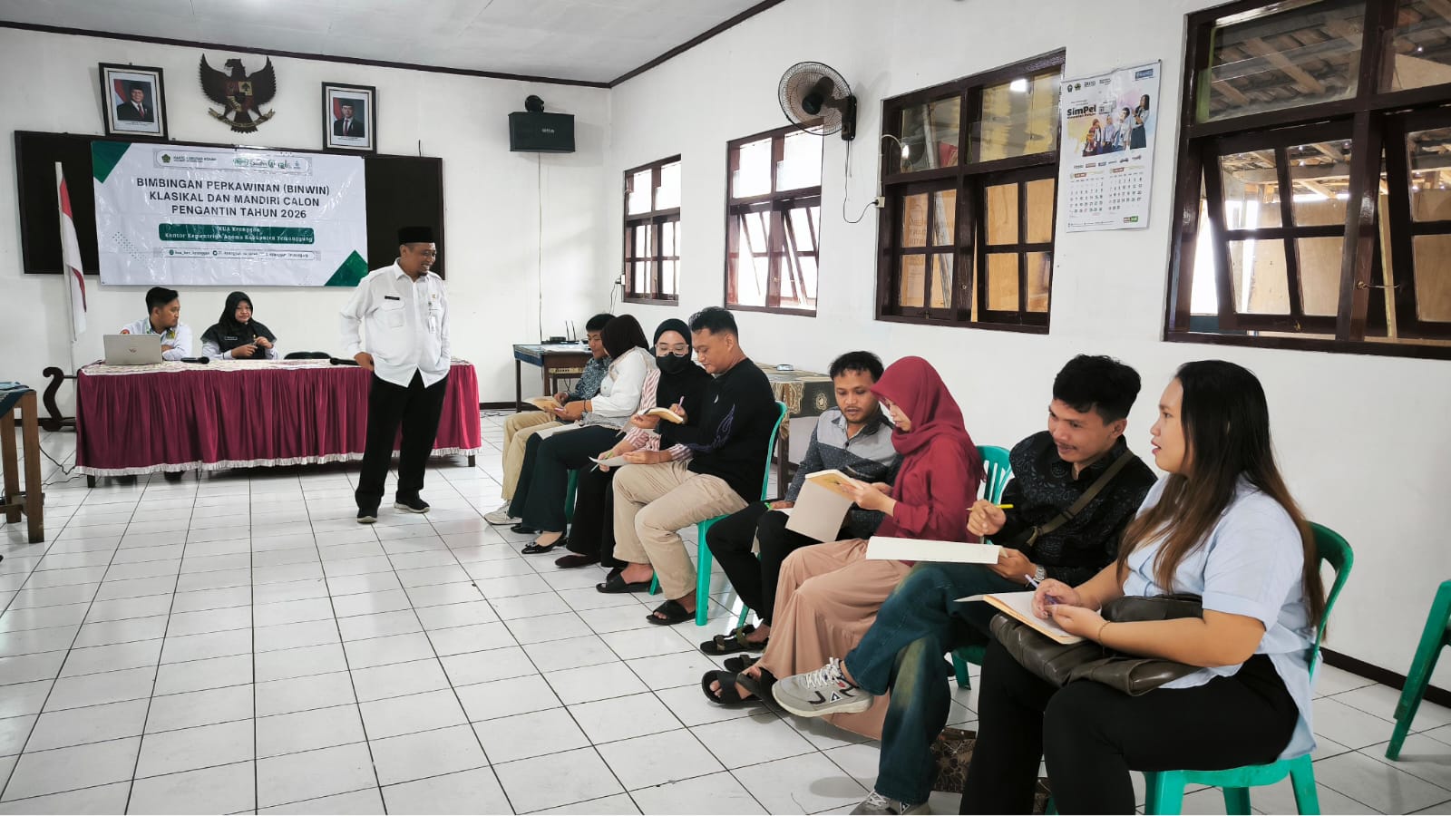 KUA Kranggan Bekali 10 Pasang Calon Pengantin Menuju Keluarga Sakinah