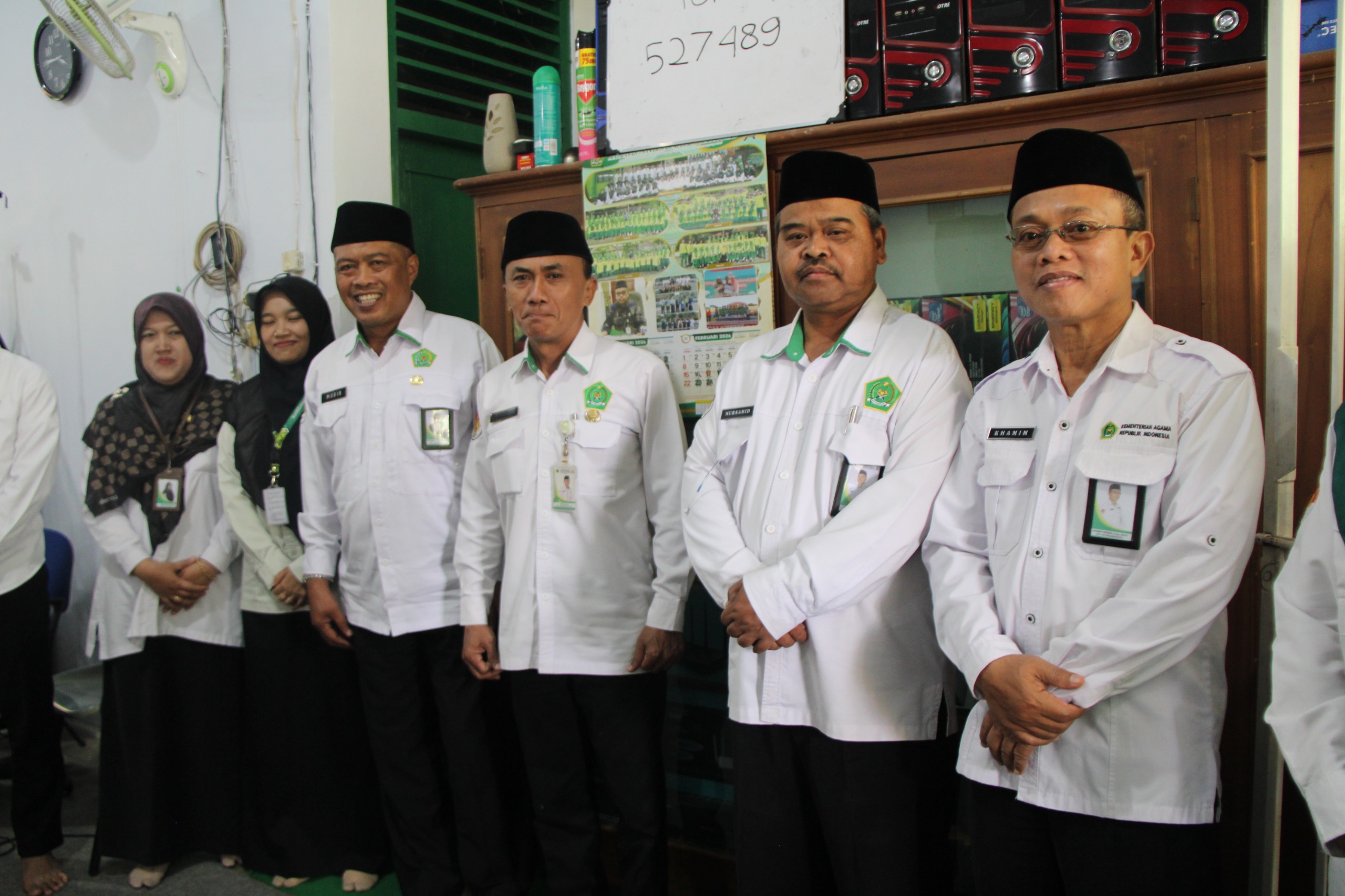 Kakan Kemenag Temanggung Tinjau Pelaksanaan OMI 2026 Jenjang MTs