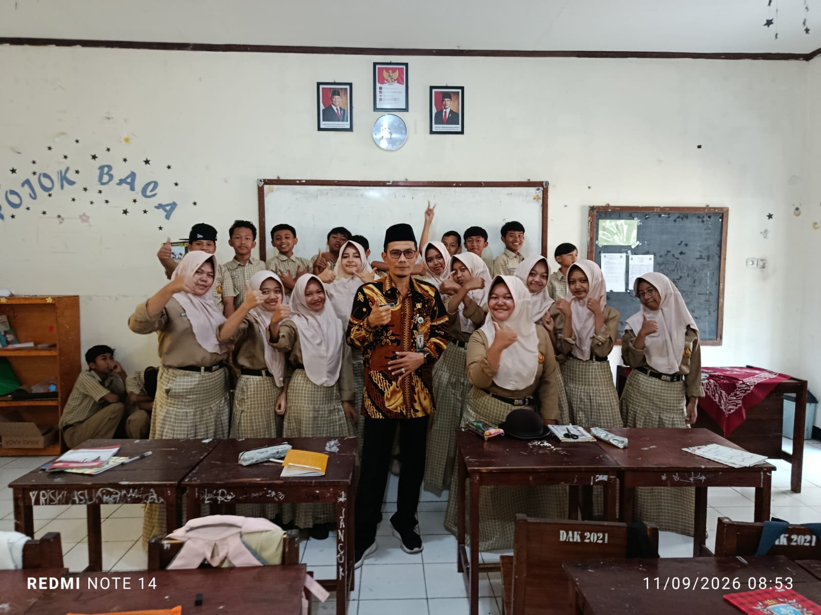 KUA Kranggan Berikan Bimbingan Remaja Usia Sekolah Kepada 288 Siswa SMPN 2 Kranggan