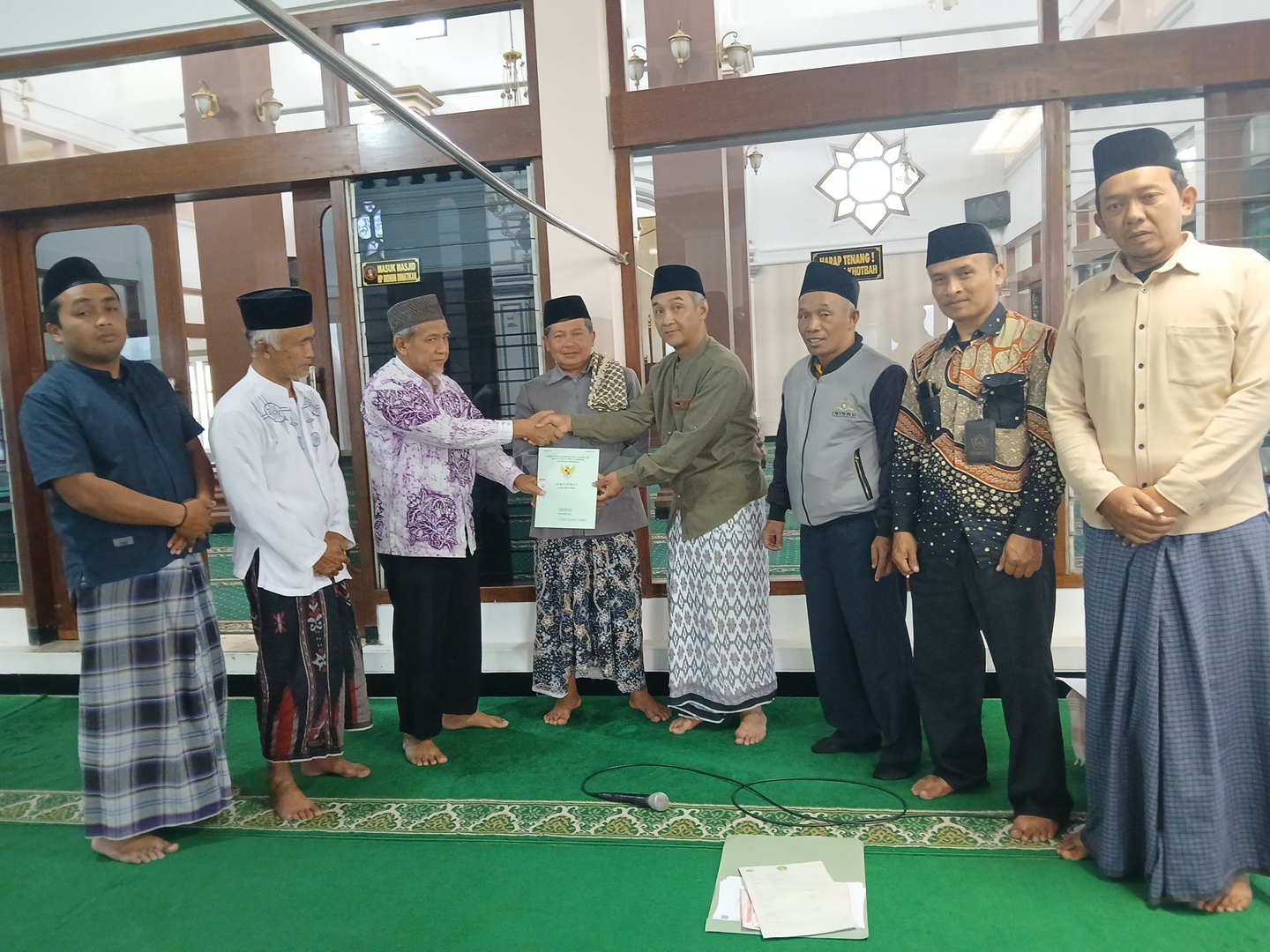 Ikrar Wakaf Tanah Pertanian di Paponan, Perkuat Aset untuk Kemaslahatan Umat