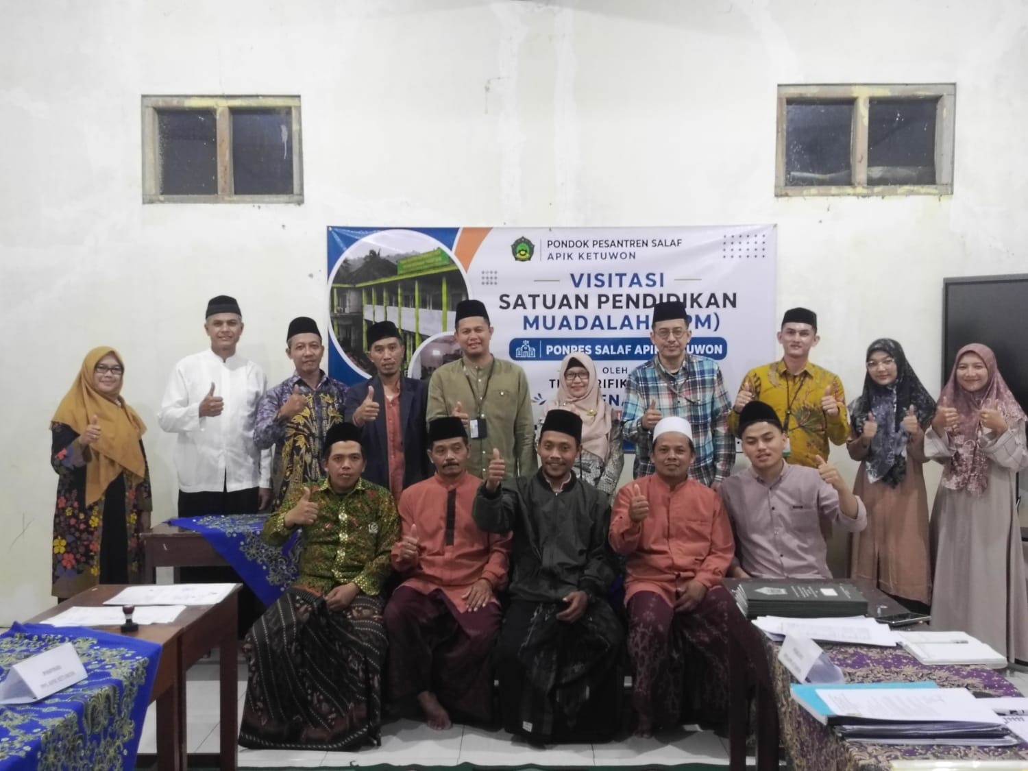 Seksi PD Pontren Temanggung Dampingi Visitasi Izin Operasional SPM dan PDF