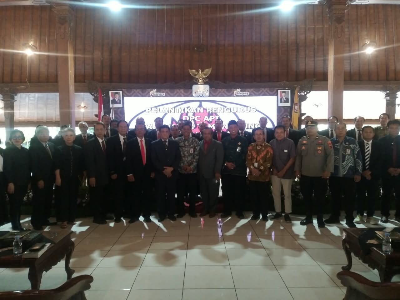 Kepala Kantor Kemenag Temanggung Hadiri Pelantikan Penguru DPC Asosiasi Pendeta Indonesia