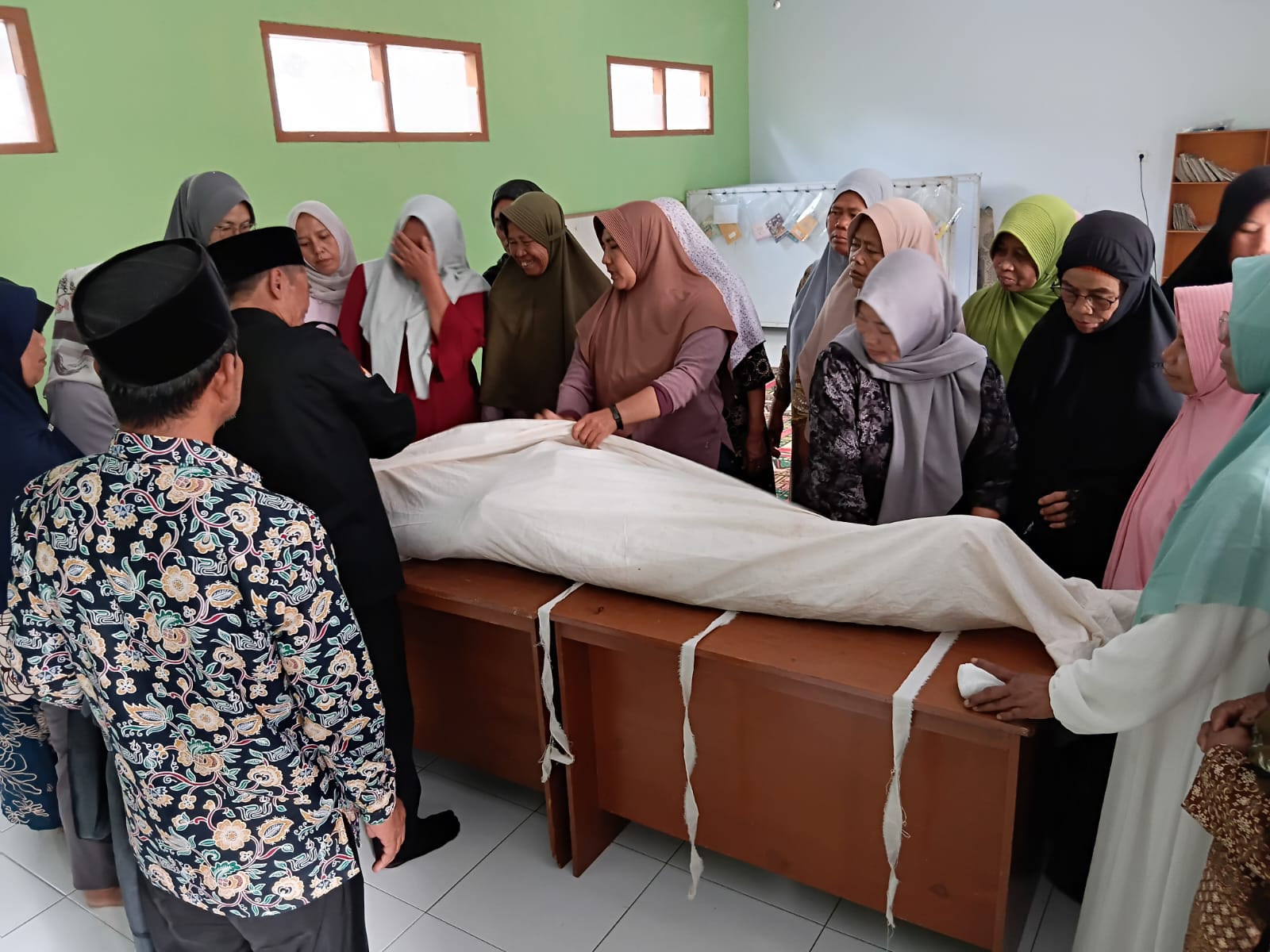 KUA Kecamatan Kandangan Melaksanakan Pelatihan Pemulasaran Jenazah