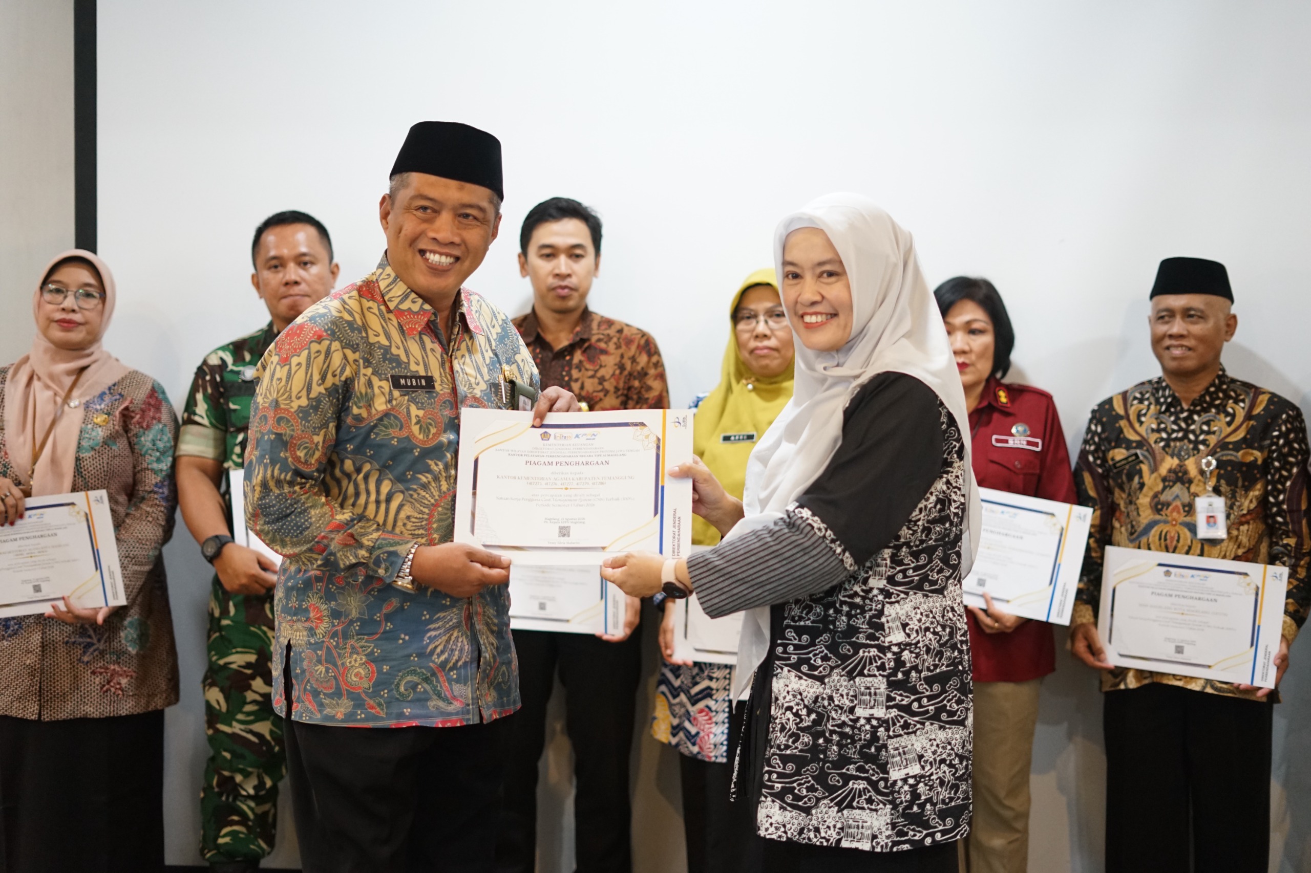 Kemenag Temanggung Raih Predikat CMS Terbaik dan IKPA Sempurna