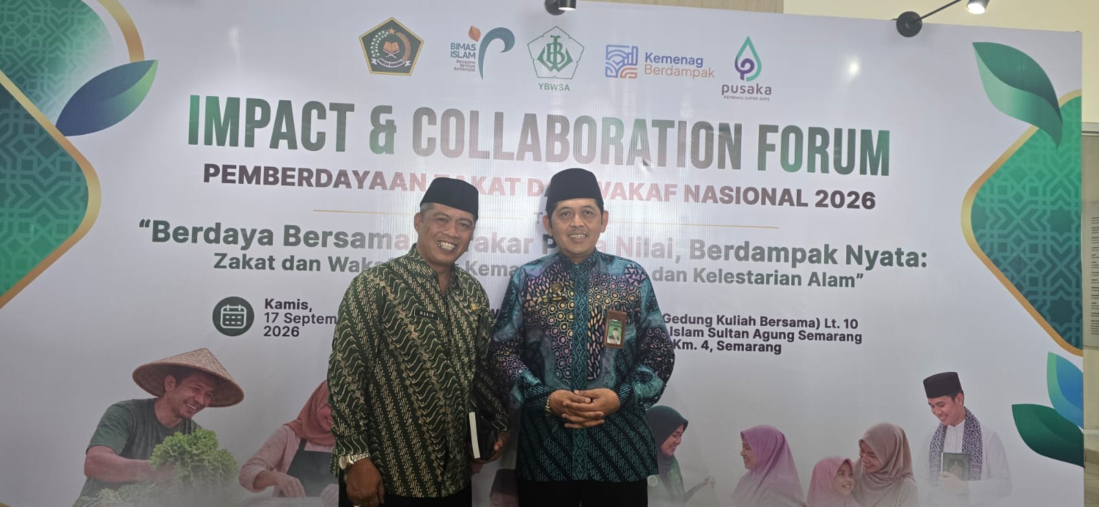 Kemenag Kembangkan Ekosistem Zakat dan Wakaf Lewat Impact & Collaboration Forum 2026