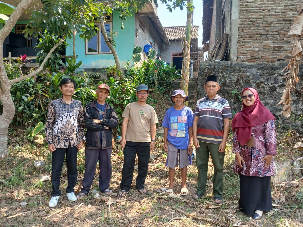 KUA Pringsurat Laksanakan Pengukuran Tanah Wakaf dan Uji Coba Pemecahan SHM dengan Biaya Rp0,-