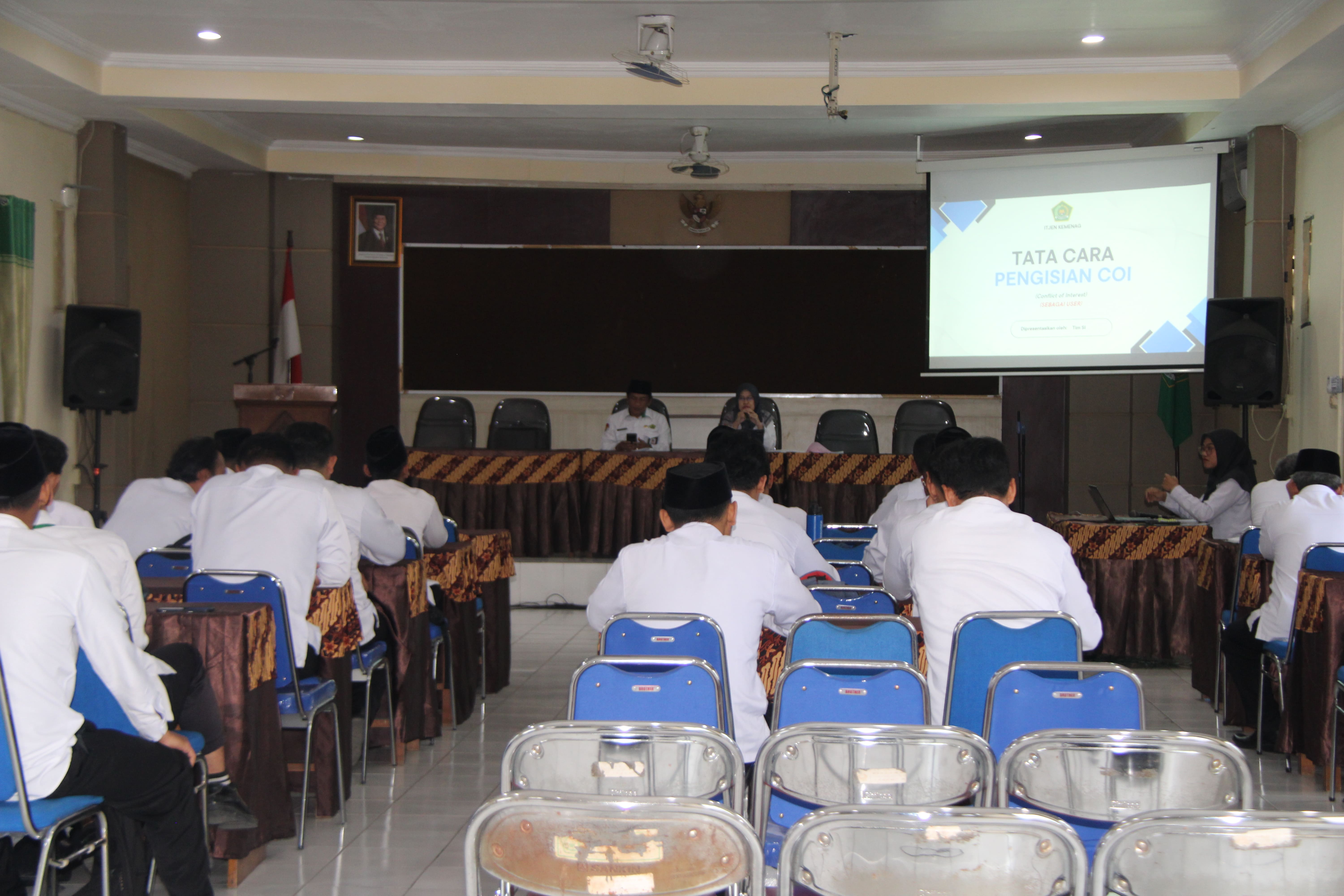 Sosialisasi SIAPI Perkuat Pengawasan Internal Kankemenag Temanggung