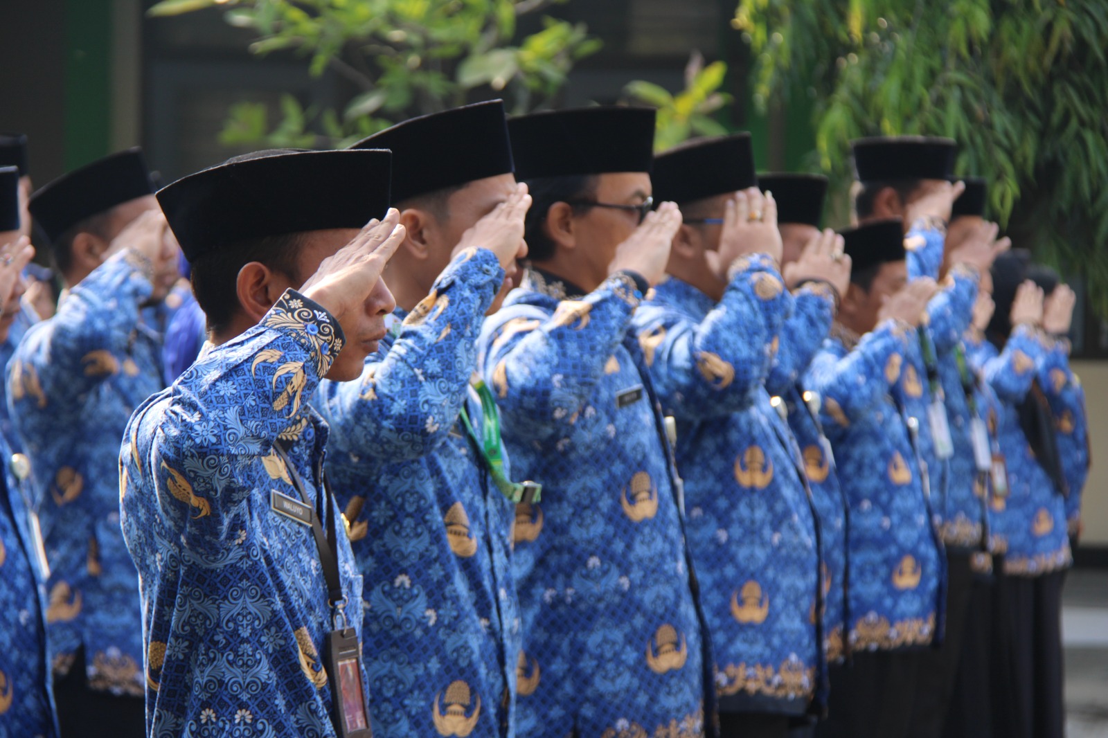 Kankemenag Temanggung Teguhkan Semangat Kebersamaan pada Hari Kesaktian Pancasila