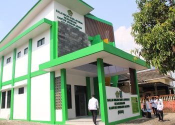 Kakankemenag Temanggung Tinjau PHO Pembangunan Gedung KUA Jumo